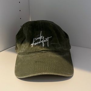 Seek Discomfort Army Green Hat
